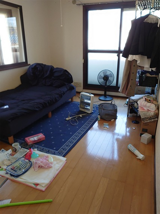生前整理作業前