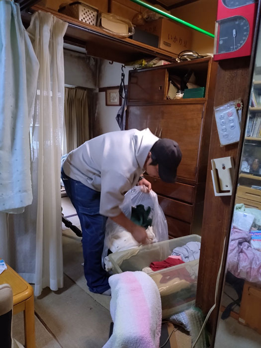 空き家遺品整理・作業前