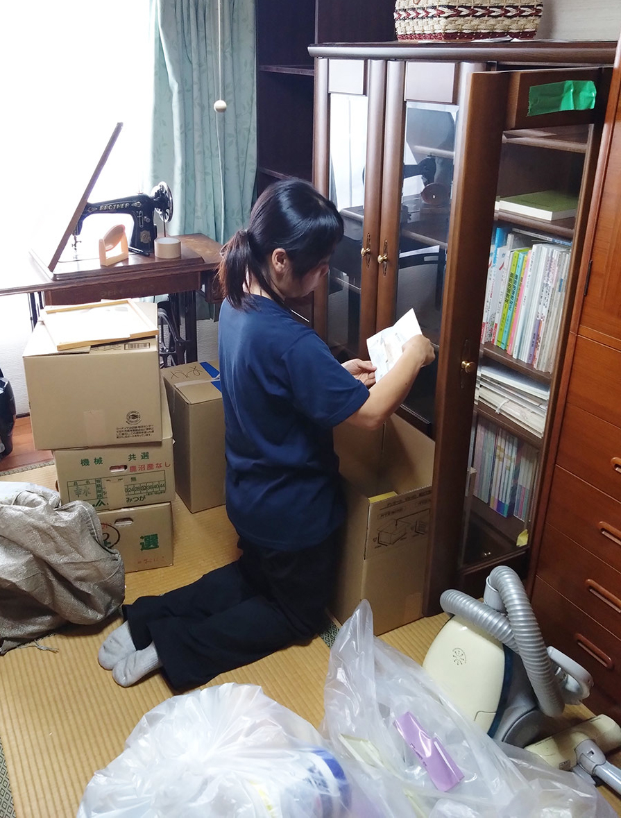 遺品整理現場