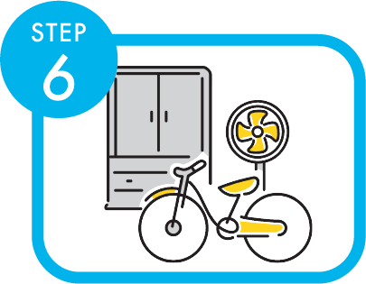 STEP6 仕分け、分別、梱包